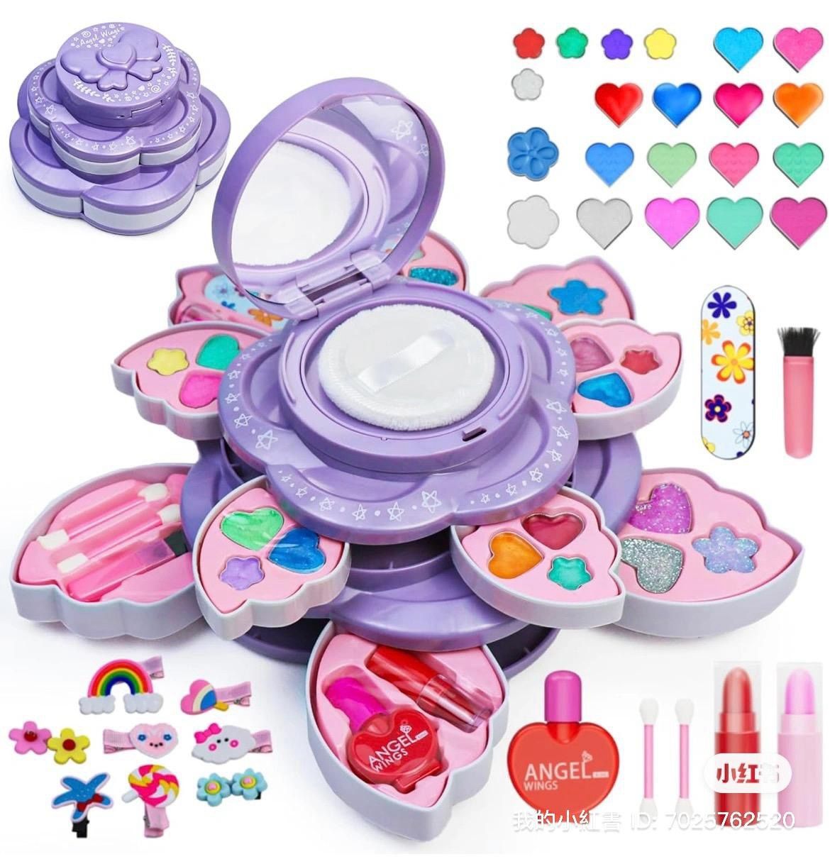 kids washable makeup kit for girls