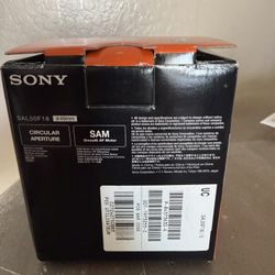 Sony 50mm f/1.8 SAM DT Lens for Sony Alpha Digital SLR Cameras - Fixed