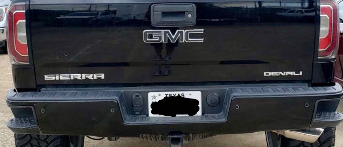 2016 Gmc Bumper
