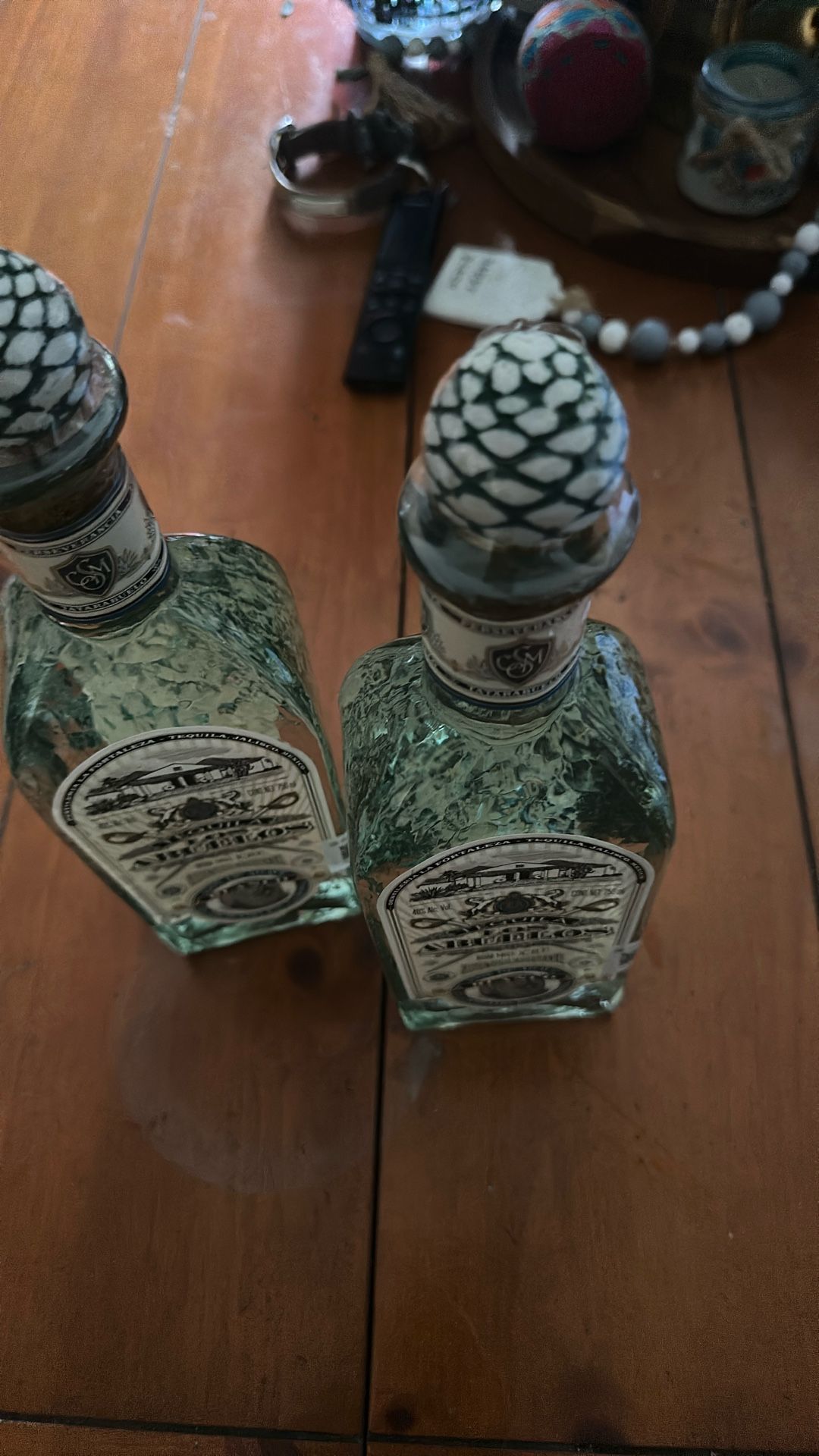 Los Abuelos Fortaleza Empty Bottles