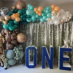 Ballon Garland- First Birthday