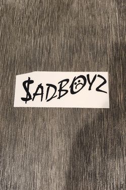 Sadboyz Sticker Decal  For Car Laptop Tumbler 6x2 Inches