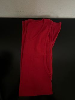 Red Fruit of the Loom tank top size L (Not For Free)