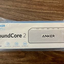 New-In-Box Anker SoundCore 2 Bluetooth Speaker – Sealed