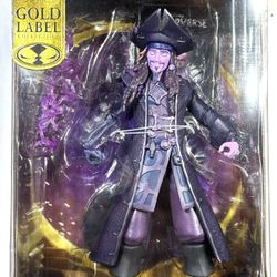 Jack Sparrow - Pirates Of The Caribbean - McFarlane Toys - Disney Mirrorverse 7" Action Figures -New-  Gold Label --