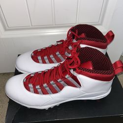 Air Jordan 10 TD Mid White Gym