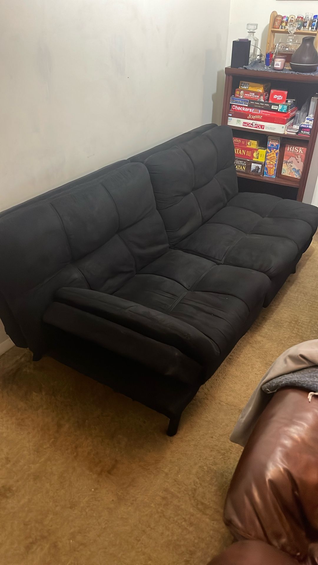 Black IKEA Futon