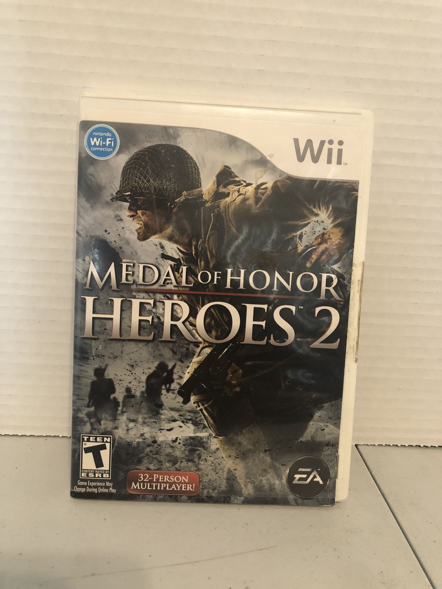 Medal of Honor Heroes 2 Nintendo Wii Shooter Video Game CIB