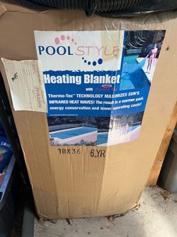 PoolStyle solar pool heating blanket $75 OBO