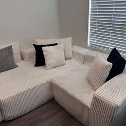 3 piece adjustable sectional