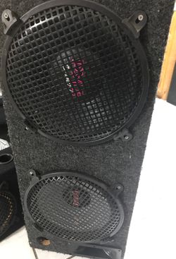 12’’ boombox speakers
