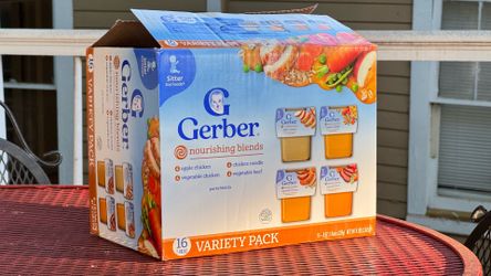 🧸FREE🪆 GERBER BABY FOOD - (2/ Sitter Cycle)