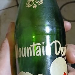 1965 Mountain Dew Glass Bottle