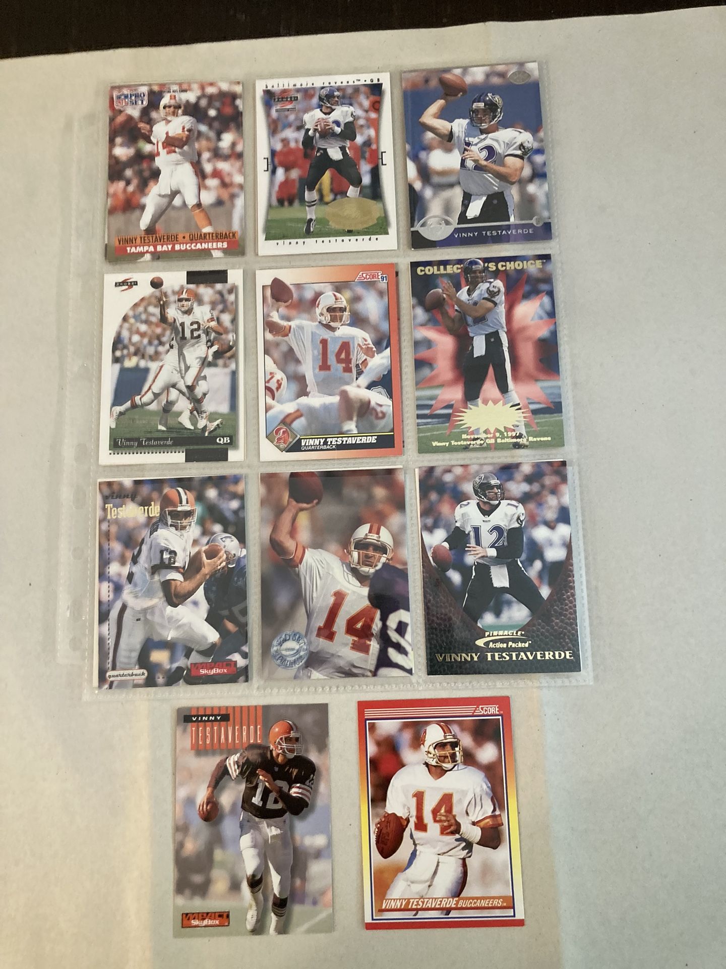 Collectible Football Cards
