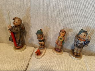 4 German Hummel figurines