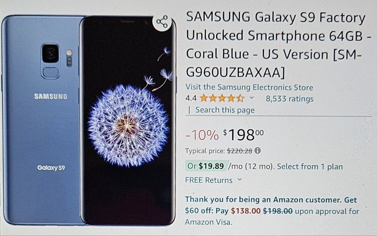Samsung Galaxy S9