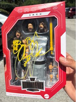 Wwe Cactus Jack signed