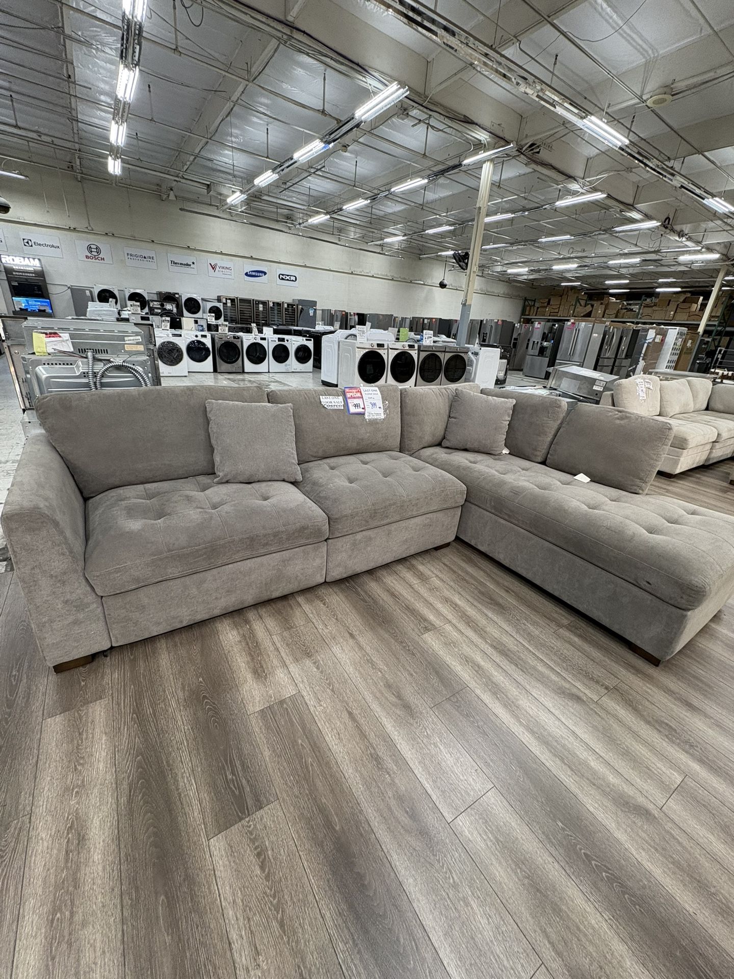 Costco Miles Fabric Sectional