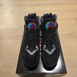 Jordan 8 Retro "Aqua" Sz 9 (2025)