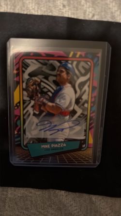 2026 Panini Mike Piazza Auto