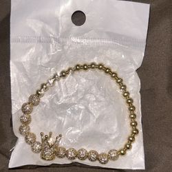 Gold Diamond Bracelet 