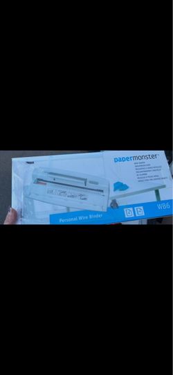 Papermonster WB6 Personal Wire Binder