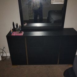 Dark Grey Dresser 