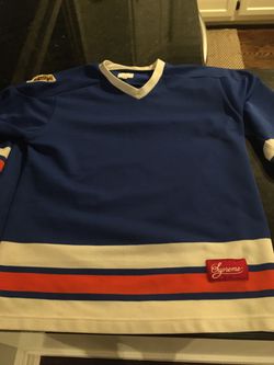 Supreme freaky hockey jersey: Large, worn once, Offer up!