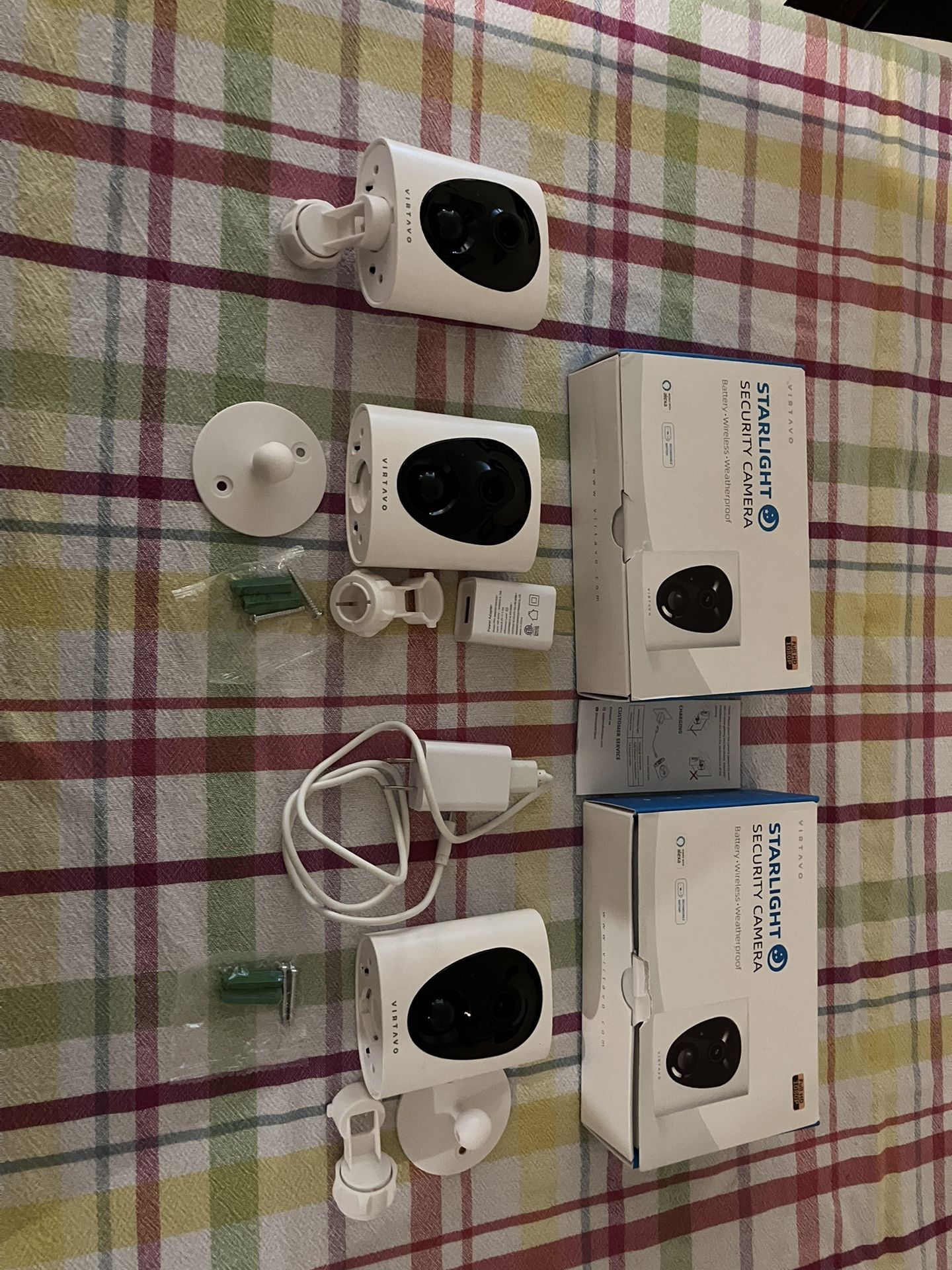 Security Cameras All 3 For $30