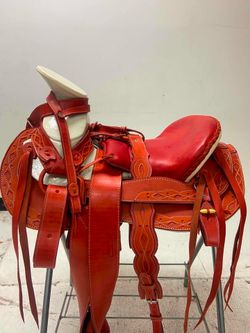 Montura charra de cuero