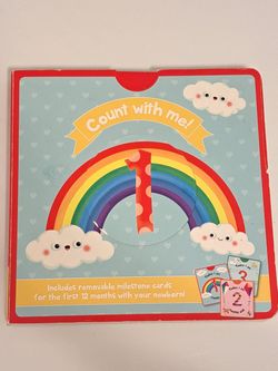 Count With Me Book With Milestone Cards