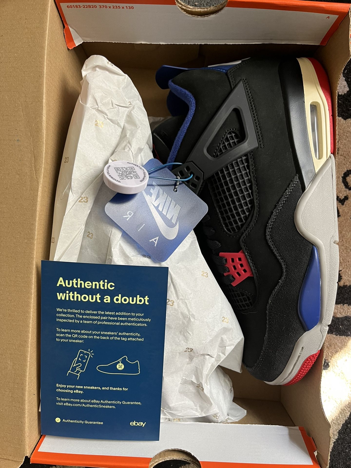 Jordan 4 Rare Air Size 13