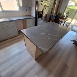 Kitchen Countertops And Granito Quart Bathroom 