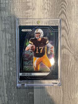 2025 Panini Prizm Draft Picks - Josh Allen #200 Black Shimmer 1 of 1