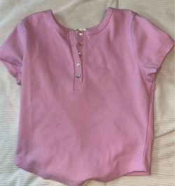 Pink tee