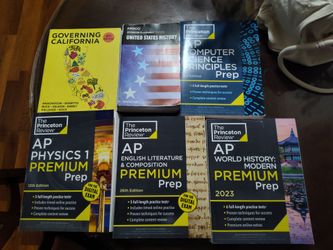 AP Prep Books + Governing California Textbook
