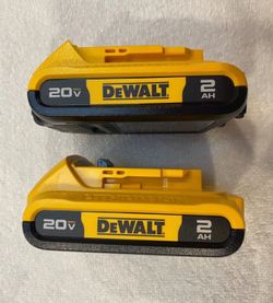 New Dewalt batteries