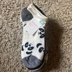 10 Pairs Assorted Panda Style Socks