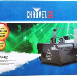 Chauvet DJ H1200 Hurricane 1200 Compact Fog Machine W/Remote Timer+Strobe Light