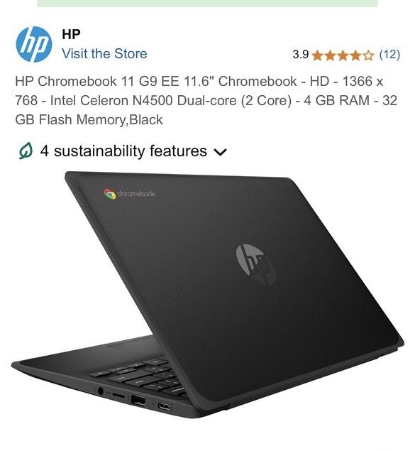 Chromebook Hp