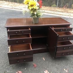 Real Wood  Long Dresser With Big Drawers, Drawers Sliding Smothy . Delivery Available 
