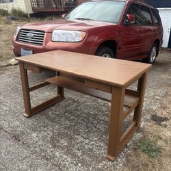 Free - Solid Wood Desk 
