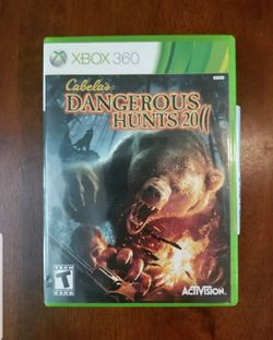 Xbox 360 : Cabelas Dangerous Hunts 2011 Video Games