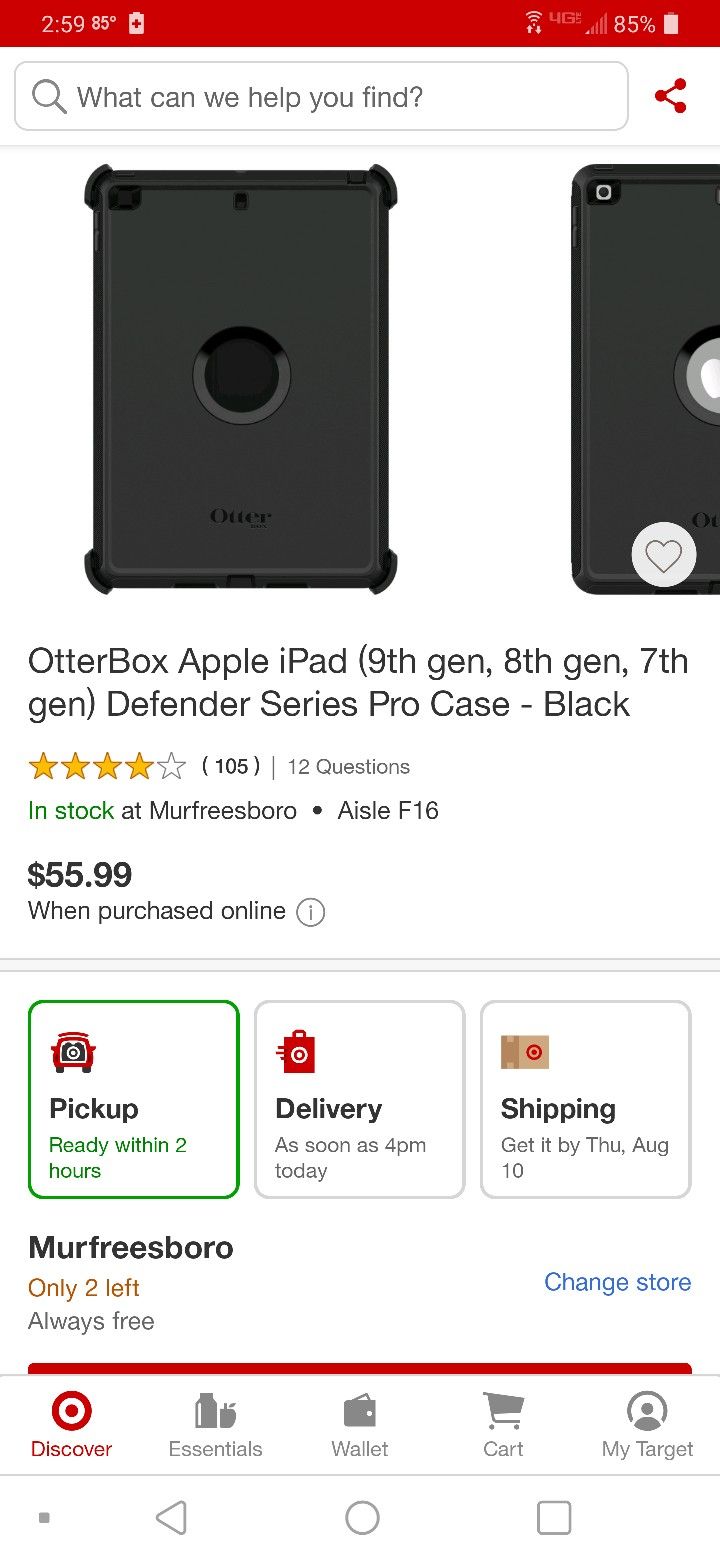 Otterbox Defender IPad Case *NEW*
