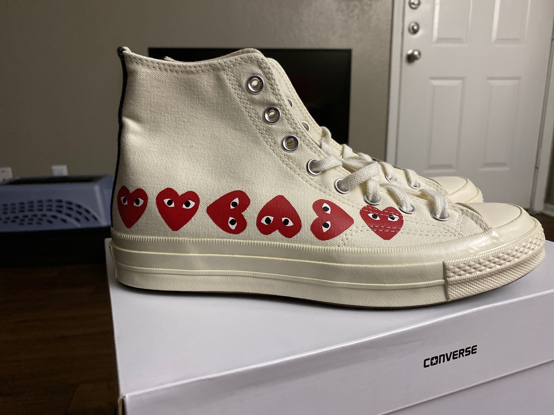 Comme de Garçon Converse Hightop