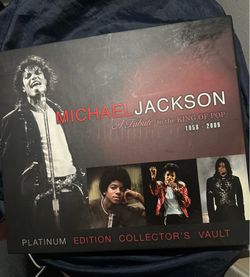 Michael Jackson - 2009 Platinum Edition Collectors Vault Book