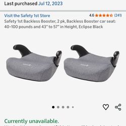 Safety First Booster Seat
