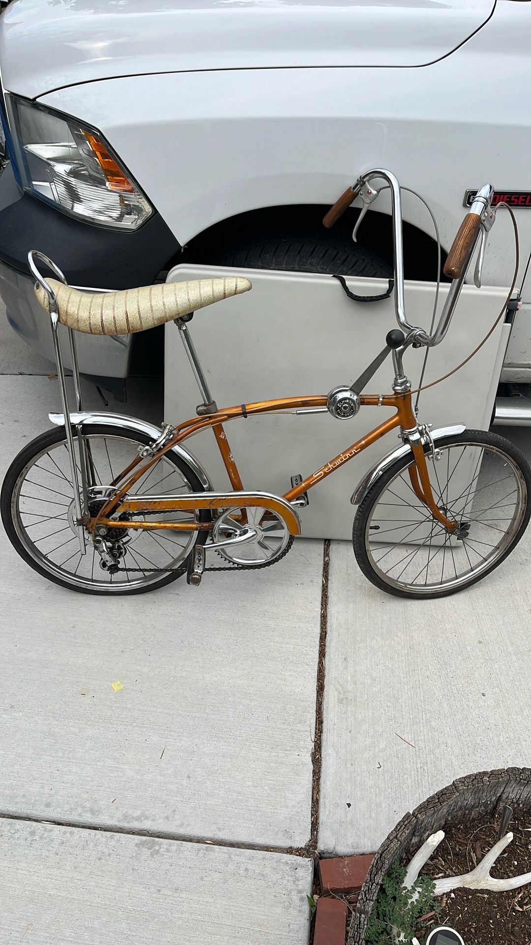 Rare 1967 Schwinn 5speed Ramshorn Fastback.