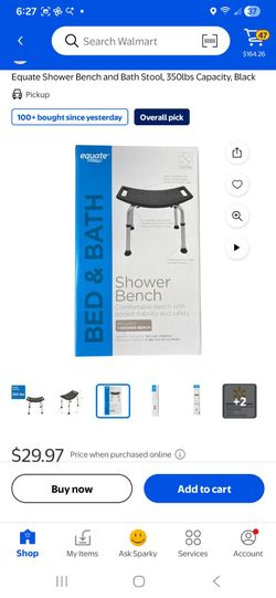 Equate shower bench