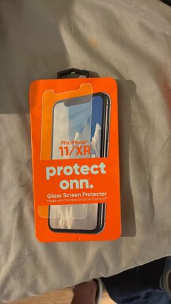 onn. Glass Screen Protector for iPhone 11/XR